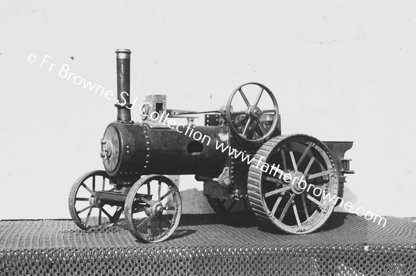 MR J RYAN WITH MODEL TRACTION ENGINE